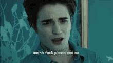 Edward Cullen Embarrassed GIF - Edward Cullen Embarrassed Twilight GIFs