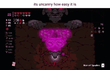 Its Uncanny How Easy It Is The Binding Of Isaac Repentance GIF - Its Uncanny How Easy It Is The Binding Of Isaac Repentance Mega Satan GIFs