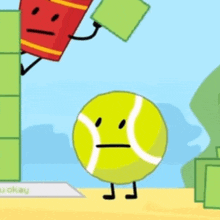 object shows osc tennis ball bfdi bfb