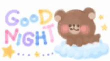 Goodnight Bear GIF - Goodnight Night Bear GIFs