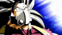 a cartoon character is wearing headphones and a mask
