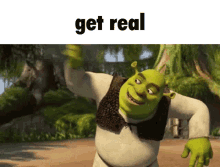 Get Real Shrek GIF - Get Real Shrek GIFs