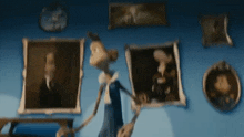 Crooked Pictures Pictures Hanging Crooked GIF - Crooked Pictures Pictures Hanging Crooked Tremor GIFs