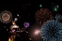 деньрождение Fireworks GIF