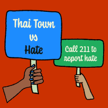 Thai Town Vs Hate Odio GIF