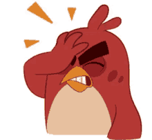 Angry Birds Facepalm GIF