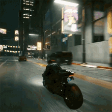 Going For A Ride Cyberpunk2077 GIF - Going For A Ride Cyberpunk2077 Riding Through The City GIFs