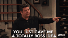 You Just Gave Me A Totally Boss Idea I Just Thought Of A Great Idea GIF - You Just Gave Me A Totally Boss Idea I Just Thought Of A Great Idea You Just Gave Me A Brilliant Idea GIFs