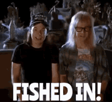 Fished In Waynes World GIF