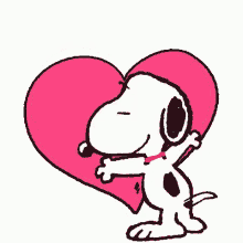 Snoopy In Love GIF - Snoopy In Love Heart GIFs