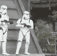 Stormtroopers Dancing GIF - Stormtroopers Dancing Dgaf GIFs