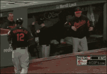 Baltimore Orioles Hand Shake GIF - Baltimore Orioles Hand Shake Fist Pump GIFs