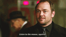 Spn Crowley GIF - Spn Crowley Listen To The Moose GIFs