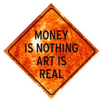 Money Is Nothing Art Is Real Sticker - Money Is Nothing Art Is Real Fire Stickers