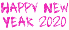 happy new year 2020 happy year glitters