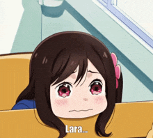 Lara Anime Girl GIF - Lara Anime Girl Sad GIFs