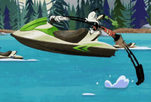 Jet Ski Goofy GIF - Jet Ski Goofy The Wonderful Summer Of Mickey Mouse GIFs