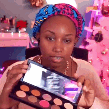 Showing My Palette Bettynixx GIF - Showing My Palette Bettynixx These Colors Are Beautiful GIFs