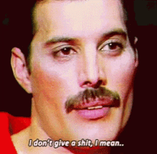 Who Cares The Hell GIF - Who Cares The Hell Freddie Mercury GIFs