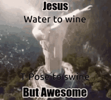 Jesus Awesome GIF - Jesus Awesome Rio GIFs
