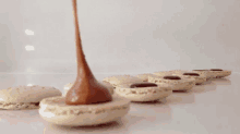Salted Caramel Macaron Recipe GIF