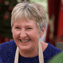Laughing Val Stones GIF - Laughing Val Stones The Great British Baking Show Holidays GIFs
