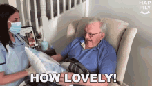 How Lovely Happily GIF - How Lovely Happily Its Beautiful GIFs