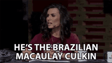 Me Poupe Nathalia Arcuri GIF - Me Poupe Nathalia Arcuri Hes The Brazilian Macaulay Culkin GIFs