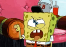 Bla Bla Bla Spongebob Squarepants GIF - Bla Bla Bla Spongebob Squarepants You Talk Too Much GIFs