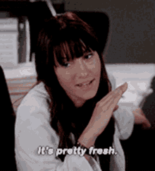 Greys Anatomy Lexie Grey GIF - Greys Anatomy Lexie Grey Its Pretty Fresh GIFs