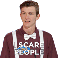 I Scare People Tanner Sticker - I Scare People Tanner Family Feud Canada Stickers