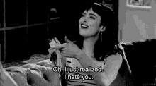 Hate You GIF - Hate You Krysten Ritter GIFs