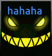 laughing creepy face evil smile