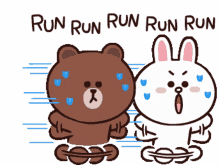 run fast brown and cony