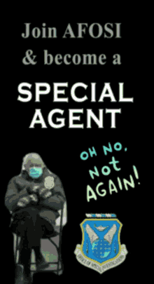 an advertisement for afosi and become a special agent