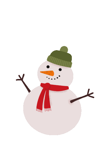 Snowman Pupazzo Sticker