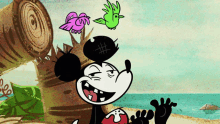 Mickey Mouse Birdies GIF - Mickey Mouse Birdies Dizzy GIFs