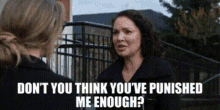 Firefly Lane Tully Hart GIF - Firefly Lane Tully Hart Dont You Think Youve Punished Me Enough GIFs