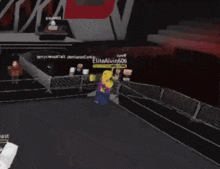 a cartoon character in a video game with the name elitealvin606 on the screen