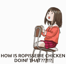 Ropisserie Chicken Yujin Seiiki GIF