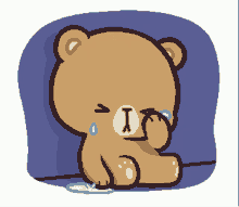 Crying Mocha Bear Gif GIF - Crying Mocha Bear Gif GIFs