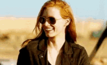 Jessica Chastain Smile GIF - Jessica Chastain Smile Laughing GIFs