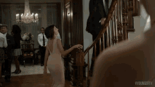 Walking Away GIF - Stairs Leaving Younger Tv GIFs