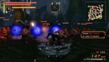 a screenshot of a video game with 4:29 on the bottom
