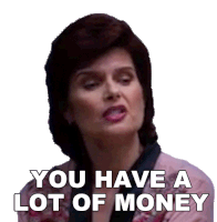 You Have A Lot Of Money Tony Sticker - You Have A Lot Of Money Tony Sistas Stickers