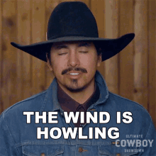 The Wind Is Howling Stephen Yellowtail GIF - The Wind Is Howling Stephen Yellowtail Ultimate Cowboy Showdown GIFs