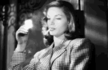 Lauren Bacall Smoking GIF - Lauren Bacall Smoking GIFs