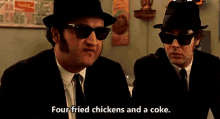 blues brothers fried chicken coke