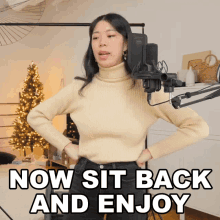 Now Sit Back And Enjoy Withwendy GIF - Now Sit Back And Enjoy Withwendy Calm Down And Relax GIFs