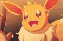Eevee Pokemon GIF - Eevee Pokemon Happy GIFs